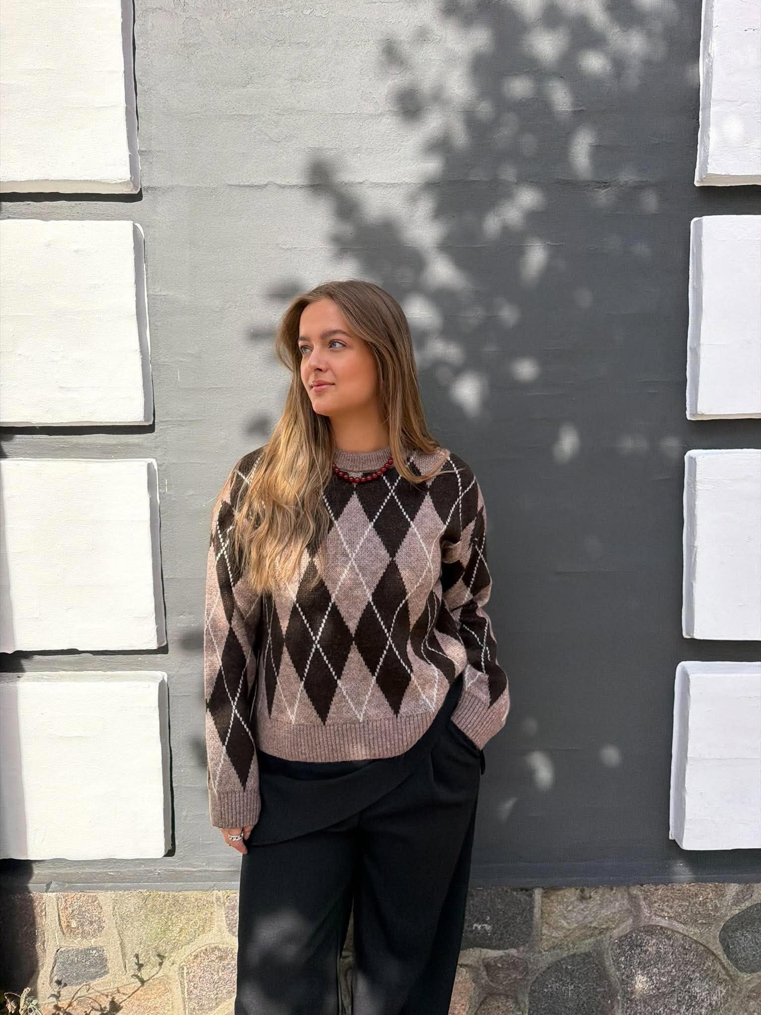 JDYBIANKA Pullover - Chocolate Torte